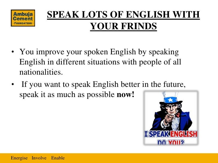 english speaking course ppt